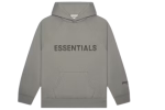 Fear of God Essentials Pullover Hoodie Applique Logo Cement