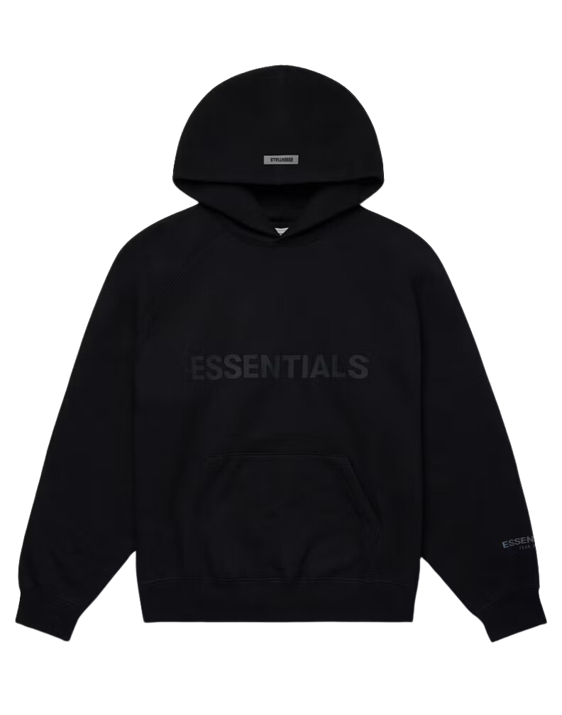 Fear of God Essentials Pullover Hoodie Applique Logo Dark Slate/Stretch Limo/Black