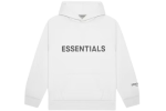 Fear of God Essentials Pullover Hoodie Applique Logo White