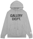 Gallery Dept. Center Logo Hoodie ‘Heather Grey’