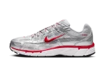 Nike P-6000 Metallic Silver Gym Red