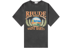 Rhude Beach Chair Tee Black