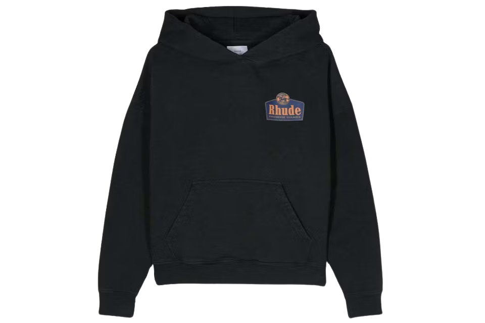 Rhude Grand Cru Hoodie Vintage Black