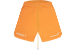 Rhude Terry Trackside Shorts Orange