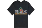 Rhude Tropics Tee Vintage Black/Multicolor