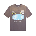 Rhude Raceway T-shirt ‘Vintage Grey’