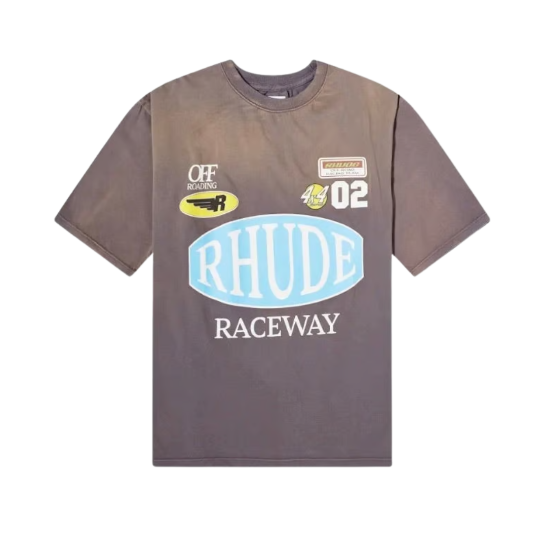 Rhude Raceway T-shirt ‘Vintage Grey’