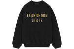 Fear of God Essentials Fleece Crewneck Black