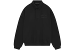 Fear of God Essentials Fleece Polo Black