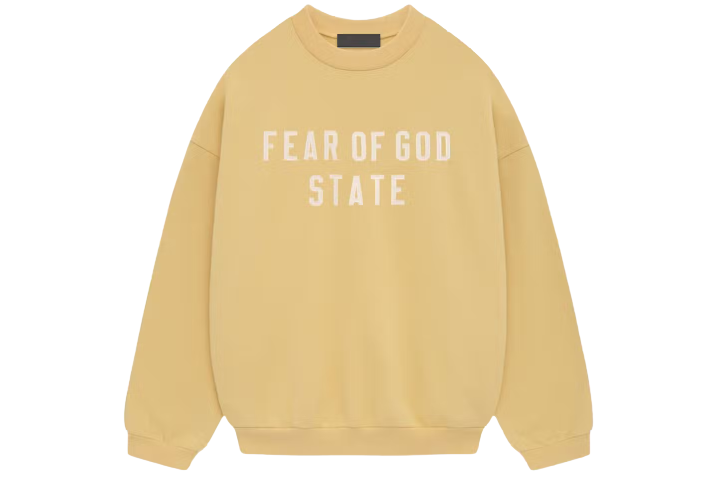 Fear of God Essentials Heavy Fleece Crewneck Amber