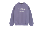 Fear of God Essentials Heavy Fleece Crewneck Lavender