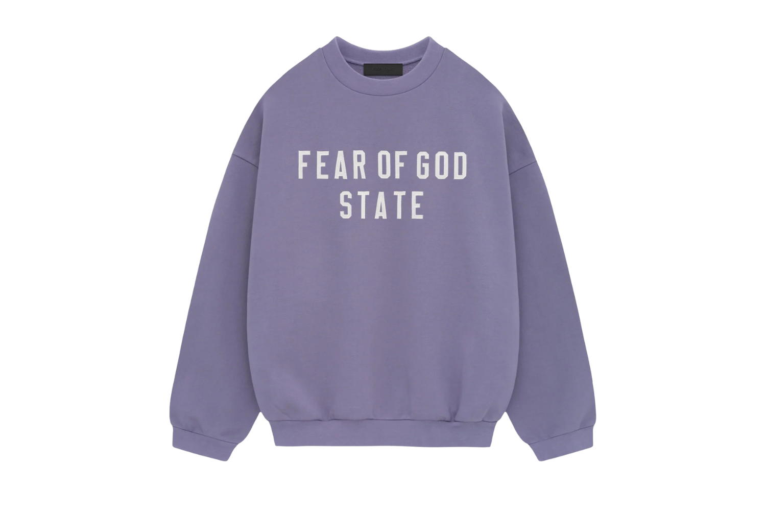 Fear of God Essentials Heavy Fleece Crewneck Lavender