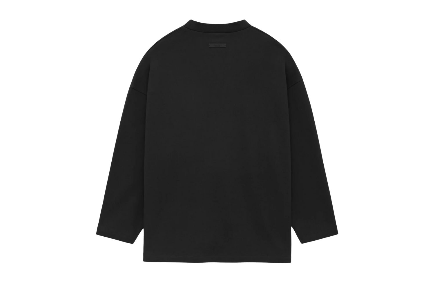 Fear of God Essentials Heavy Fleece Hockey Jersey Black