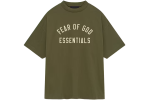 Fear of God Essentials Jersey Crewneck Tee Military