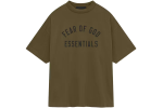 Fear of God Essentials Jersey Crewneck Tee Olive