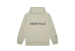 Fear of God Essentials Pullover Hoodie Applique Logo Moss