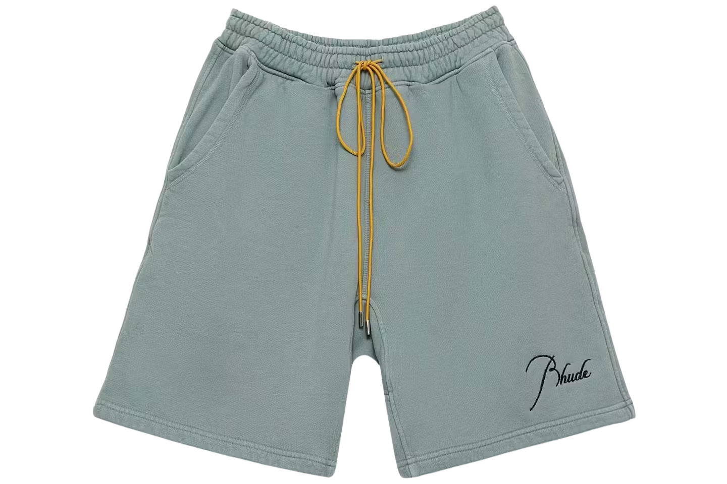 Rhude Logo Sweatshorts Sage