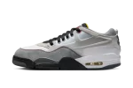 Jordan 4 RM Premium White Black Smoke Grey Fire Red