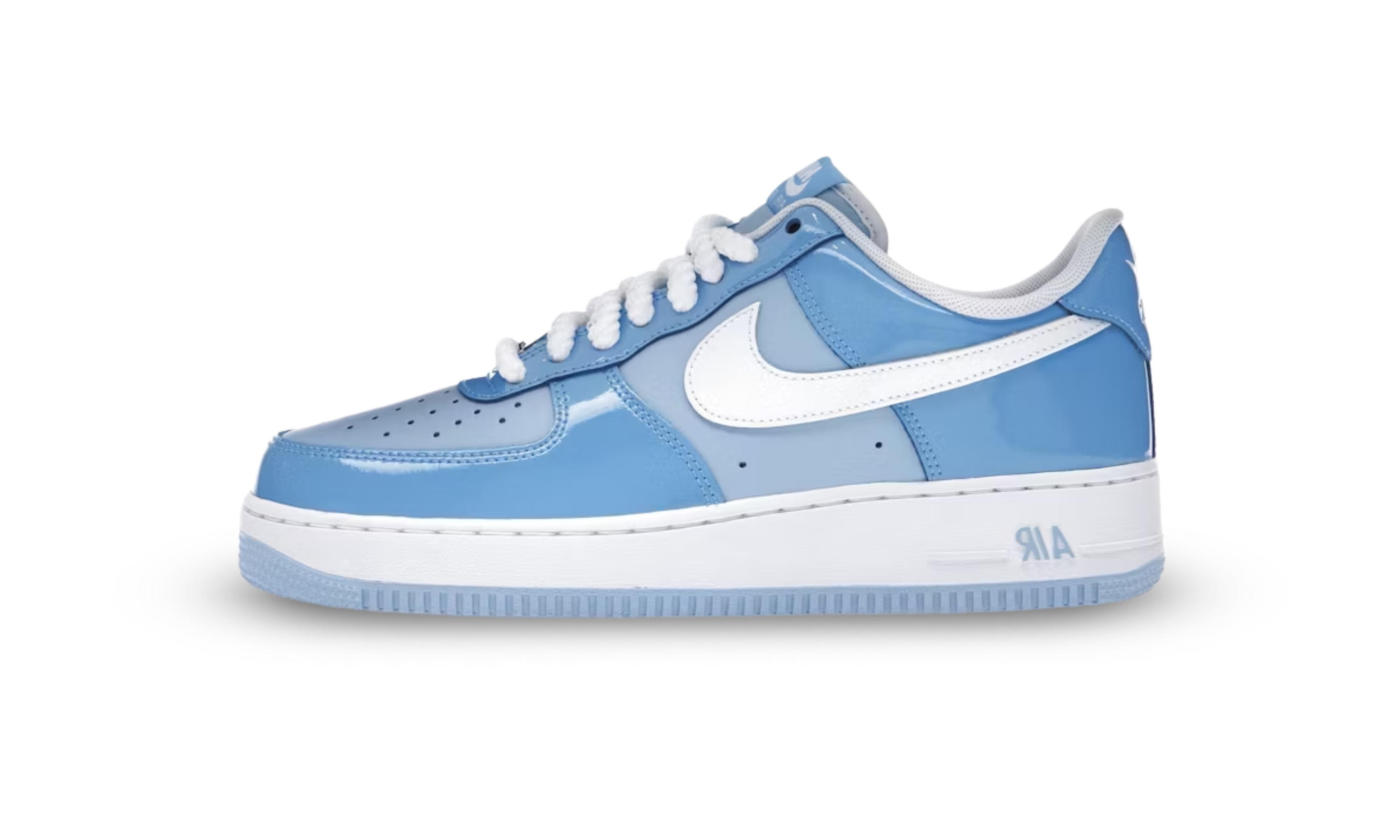 Nike Air Force 1 Low ’07 LV8 Phychic Blue White Patent