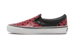 Vans Classic Slip-On 98 Vibram Checkerboard Red Black