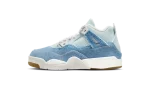 Jordan 4 Retro TEX Denim Worn Blue (PS)