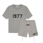 Fear of God Essentials 1977 Dark Oatmeal Summer Set