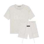 Fear of God Essentials 1977 Light Oatmeal Summer set