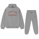 Fear of God Essentials Fleece II Dark Heather Full Set