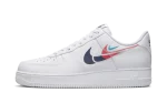 Nike Air Force 1 Low ’07 Quadruple Swoosh White Navy Crimson